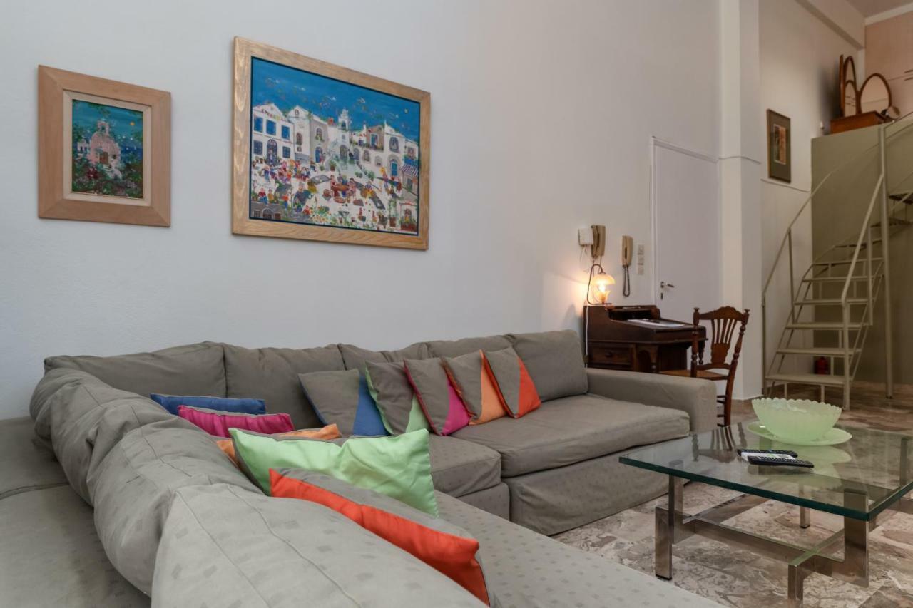 Апартаменты Acropolis Koukaki Loft Private Garden Афины Экстерьер фото