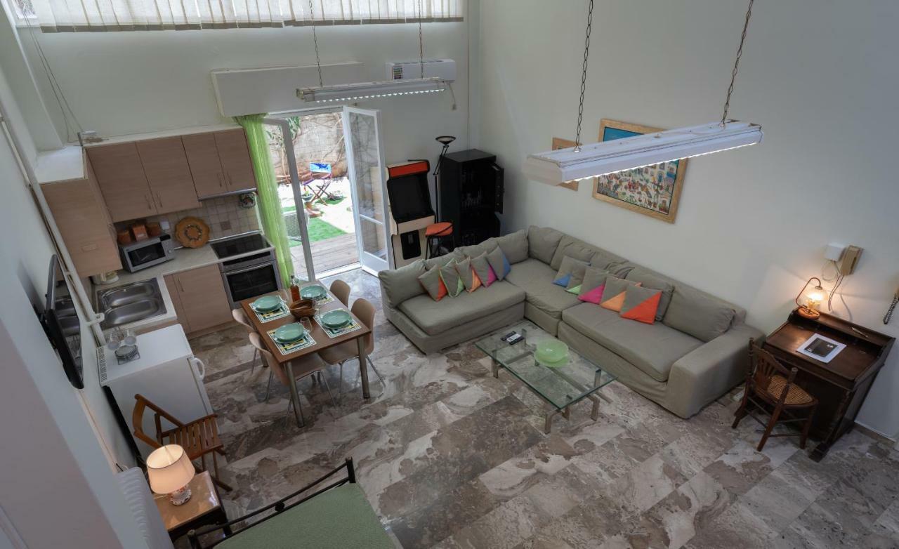 Апартаменты Acropolis Koukaki Loft Private Garden Афины Экстерьер фото